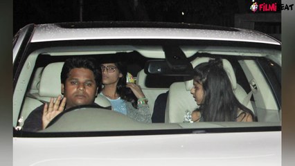 Suhana Khan hiding face from media during NIGHT OUT with friends | FilmiBeat