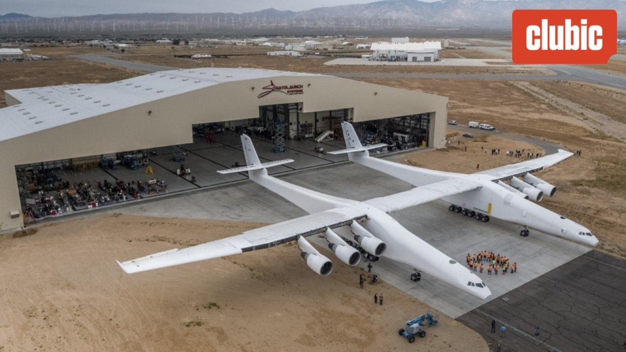 Stratolaunch, le plus gros avion du monde