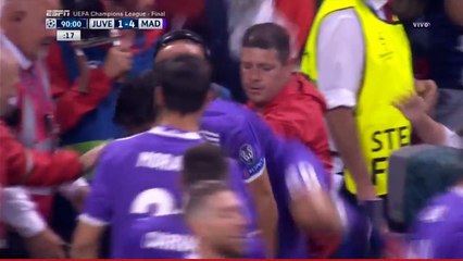 Juventus vs Real Madrid gol 1-4 final 2017