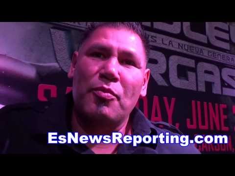 Adam Flores of Team Jessie Vargas On Fighting Tim Bradley - esnews boxing