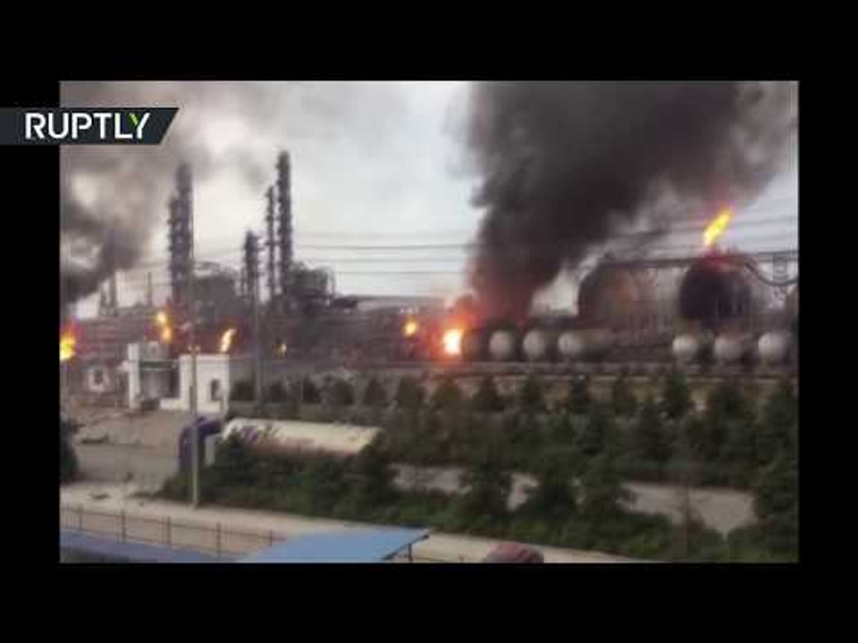 RAW: At least 8 dead, 9 injured as fire breaks out at chemical plant in China