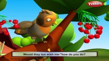 Robin | 3D animated nursery rhymes for kids with lyrics  | popular Birds rhyme for kids | Robin song | bird songs |  Funny rhymes for kids | cartoon  | 3D animation | Top rhymes of bird for children