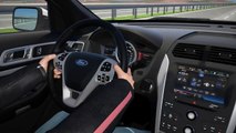 360.Ford Lane Keeping System Animation