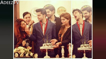 Momina Mustehsan celebrating her brother's birthday 