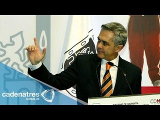 No hay orden de aprehensión contra Ebrard: Mancera