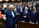Başbakan Yıldırım, Genel Başkan Vekili Olarak İlk Kez Meclis Kürsüsünde