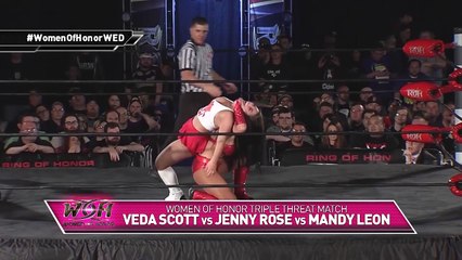 Mandy Leon welcomes the challenge from anyone in #WomenOfHonor #WoHWed