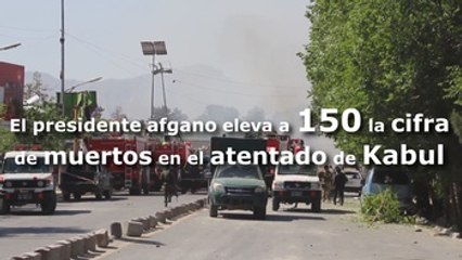 El presidente afgano eleva a 150 la cifra de muerto en el atentado de Kabul