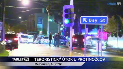 TERORISTICKÝ ÚTOK U PROTINOŽCOV