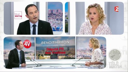 4 Vérités - Hamon ne croit pas Macron "capable d'être juste avec les Français"