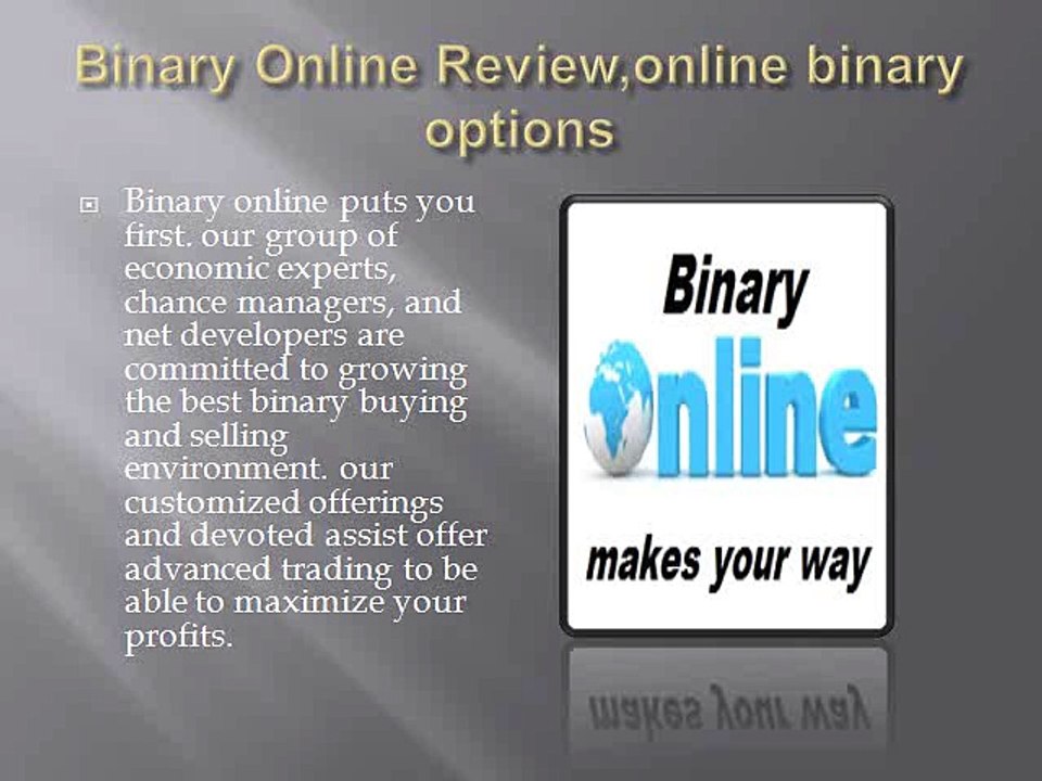 Binary Online Review