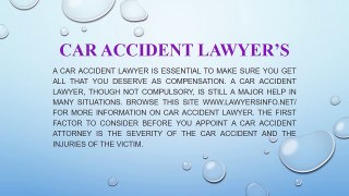 car accedent lawyers