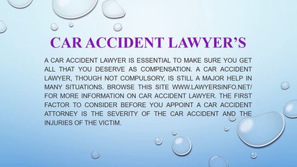 car accedent lawyers