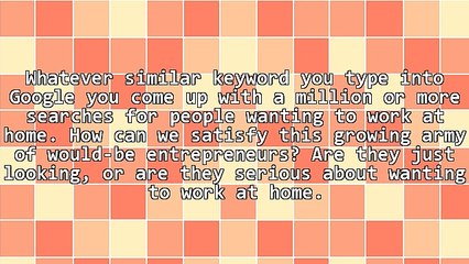 Making Money Online at Home in Your Spare Time