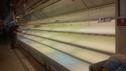 Panic Buying Leaves Some Store Shelves Bare in Doha
