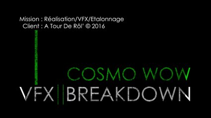 "Cosmo Wow" - publicité fictive (2016) - VFX Breakdown