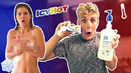 I PUT ICY HOT IN HER LOTION (SHE FREAKED OUT)