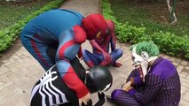 Spiderman SAW Mutant Bear! Superheroes Fun Venom Joker Hulk Spiderman Muscle Action Movies