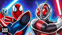 SPIDER-MAN vs ANTMAN 【 MARVEL Superheroes _ Masked Rider Parody 】