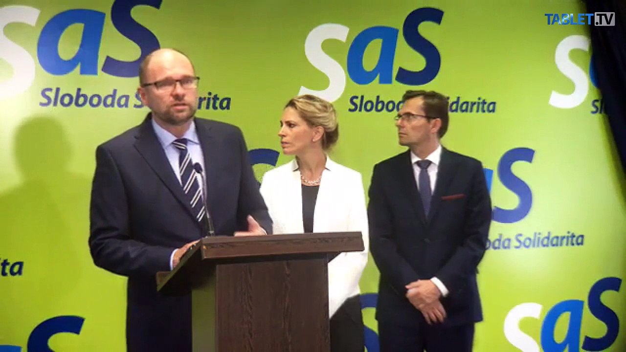 ZÁZNAM: TK strany SaS