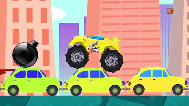 Sport Monster Lkw Auto Garage | Kinder Video | Kids Learn | Sports Monster Truck Car Garag