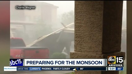 Tempe preparing for monsoon