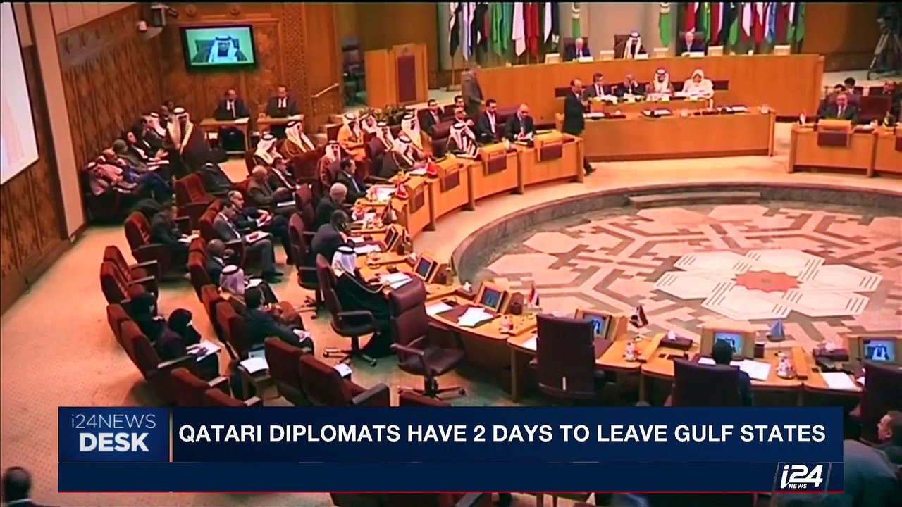 i24NEWS DESK | Qatari diplomats have 2 days to...
