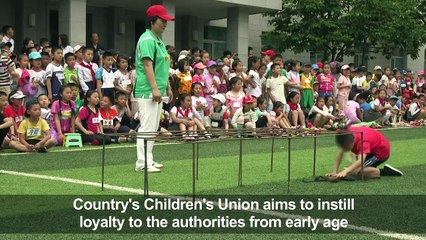 Lessons in armed loyalty as N.Korea celebrates children's day
