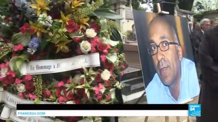 Obsèques au Père Lachaise de Jean-Karim Fall, figure incontournable de RFI et France 24