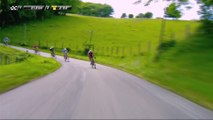 La FDJ à l'avant pour rentrer sur l'échappée / FDJ at the front to catch the breakaway - Etape 3 / Stage 3 - Critérium du Dauphiné 2017