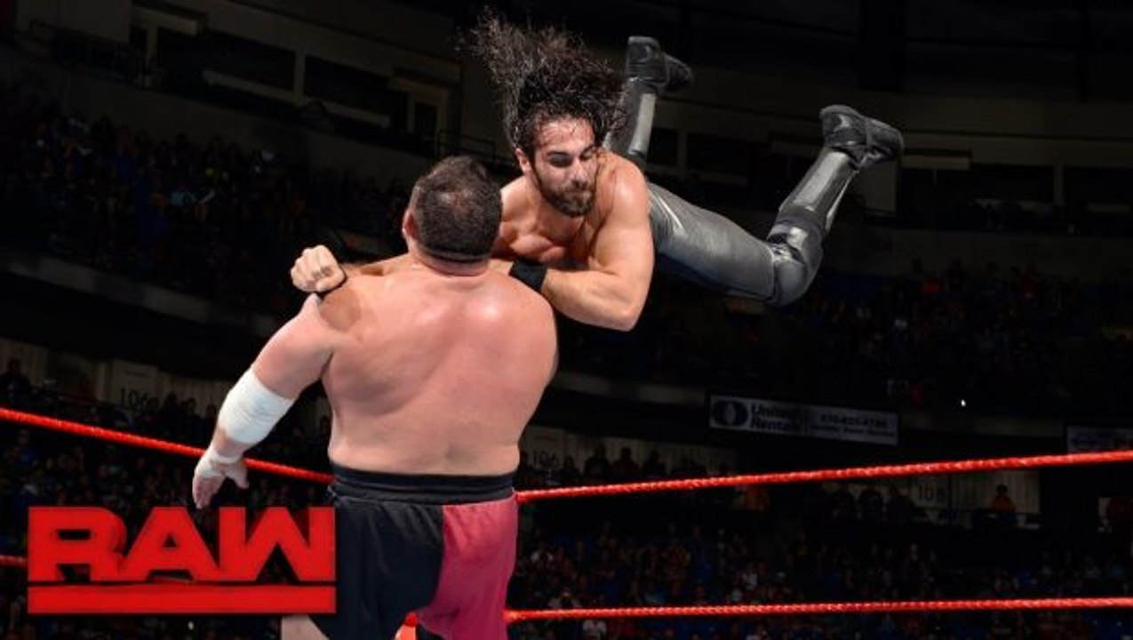 Seth Rollins vs. Samoa Joe - Raw, June 5, 2017