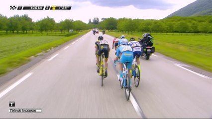 L'échappée donne tout pour s'adjuger la victoire / The breakaway is giving it all to take the win - Etape 3 / Stage 3 - Critérium du Dauphiné 2017