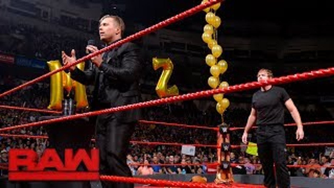 Dean Ambrose crashes The Miz's Intercontinental Title Comeback Tour Celebration - Raw, June 5, 2017