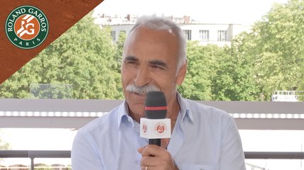 Roland-Garros 2017 : Trophée des Légendes - Interview de Mansour Bahrami