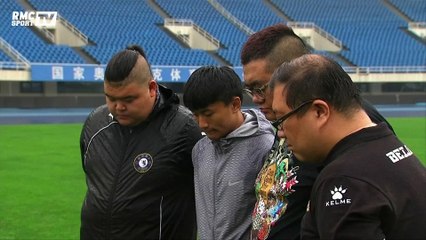L’hommage des supporters du Beijing BG à Cheick Tioté
