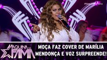 Participante faz cover de Marília Mendonça e voz surpreende!