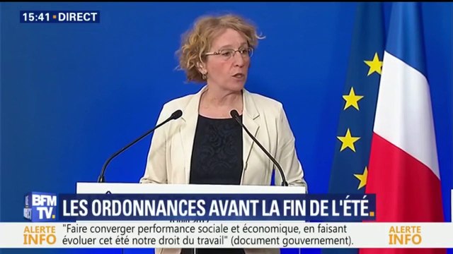 Muriel Pénicaud: le projet de loi Travail est porté par une triple exigence