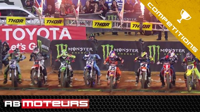 AMA Supercross 2017 ➡️11 Toute la compétition de Detroit (intégrale)