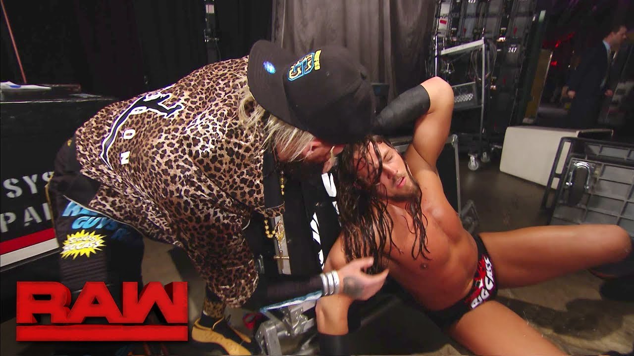 Big Cass is laid out by a mysterious attacker - Raw, June 5, 2017