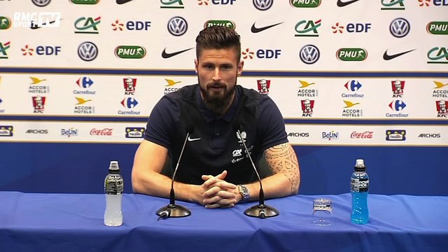 Equipe de France – Giroud : Les critiques me lassent mais m’aident à rester concentrer