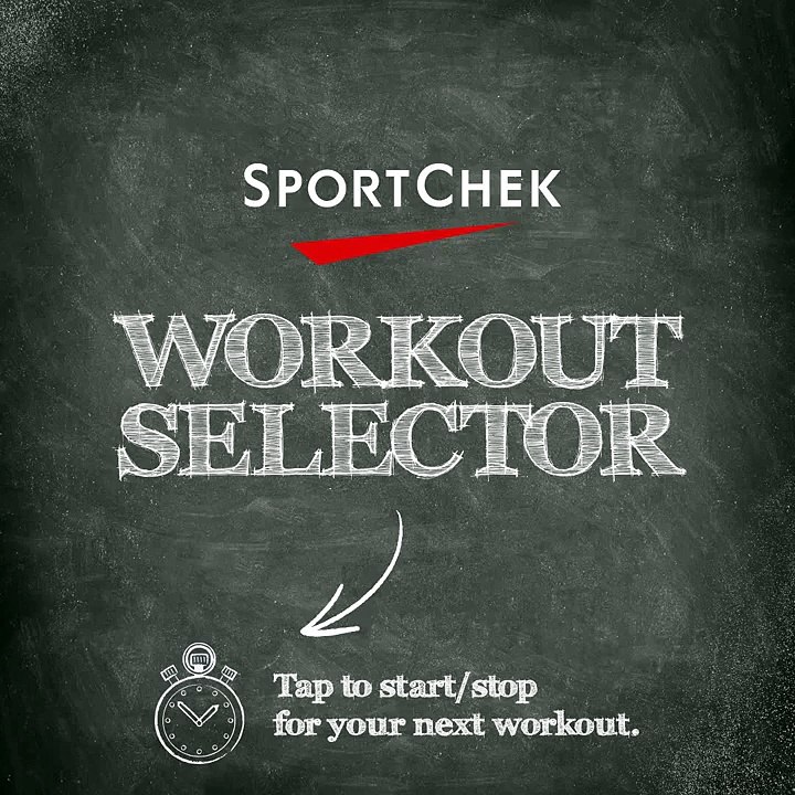 146.Workout Selector - Sport Chek