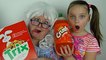 Pop Tarts and Cereal Challenge Victoria Annabelle Granny Toy Freaks Family World