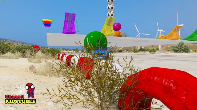 Learn Colors with Spiderman & Color Classic Cars - Learning Colors Video for Children