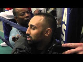 Paulie Malignaggi on Fame,Eminem rapping his name.