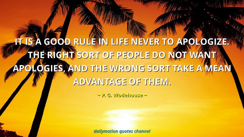 P. G. Wodehouse Quotes #2