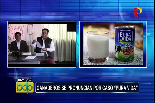 Ganaderos Lecheros del Perú se pronuncian por caso “Pura Vida”