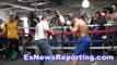 gennady golovkin ggg epic mitt work with abel sanchez -  esnews boxing