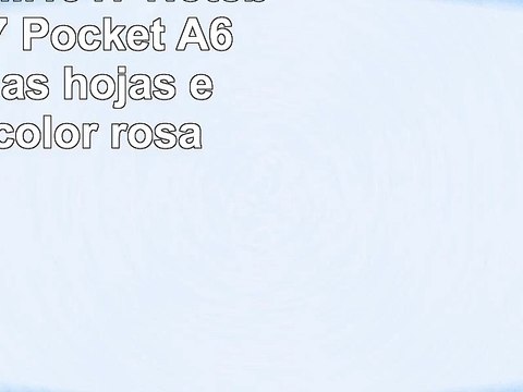 LEUCHTTURM1917 Notebook LT1917 Pocket A6 185 páginas hojas en blanco color rosa