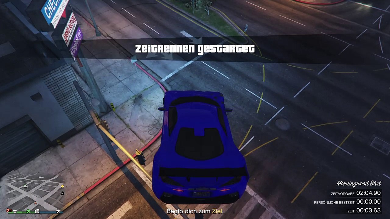 GTA 5 Online - Time Trial - Great Ocean Highway