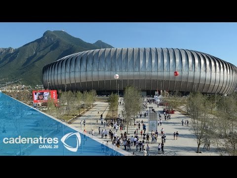 Los Rayados del Monterrey inauguran fastuoso estadio